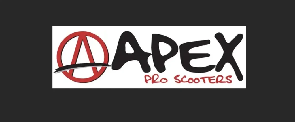 Logo de la marque de trottinette freestyle Apex Scooter