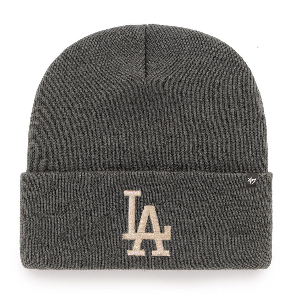 BEANIE MLB LOS ANGELES DODGERS HAYMAKER CHARCOAL
