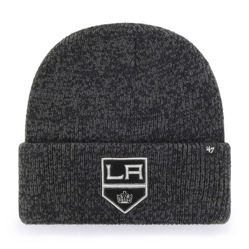 BEANIE NHL LA KINGS BRAIN FREEZE CUFF KNIT BLACK