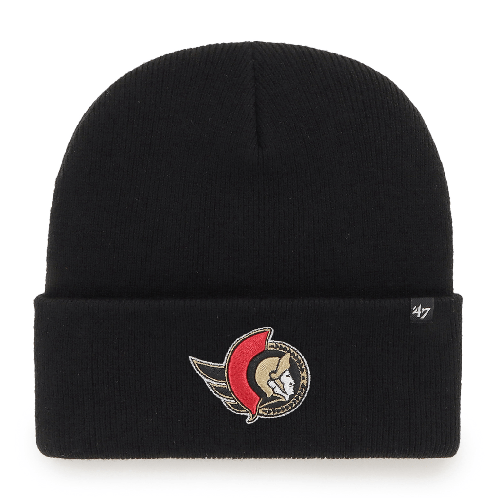 BEANIE NHL OTTAWA SENATORS HAYMAKER BLACK