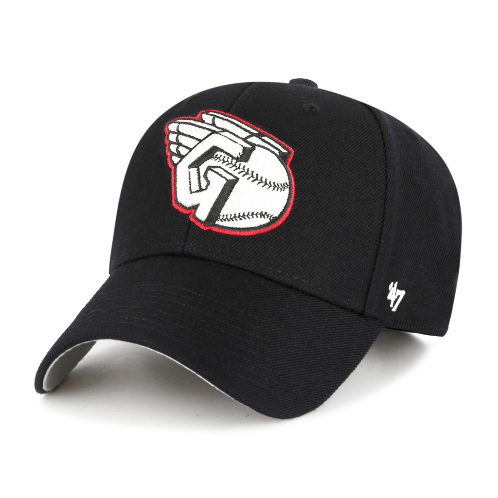 CAP MLB CLEVELAND GUARDIANS MVP BLACK