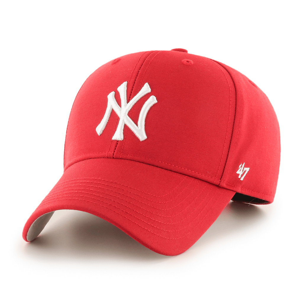 CAP MLB NEW YORK YANKEES RAISED BASIC MVP RED