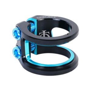 53542-Oath-Carcass-2-Bolt-Clamp-Ano-Black-Blue-Hero
