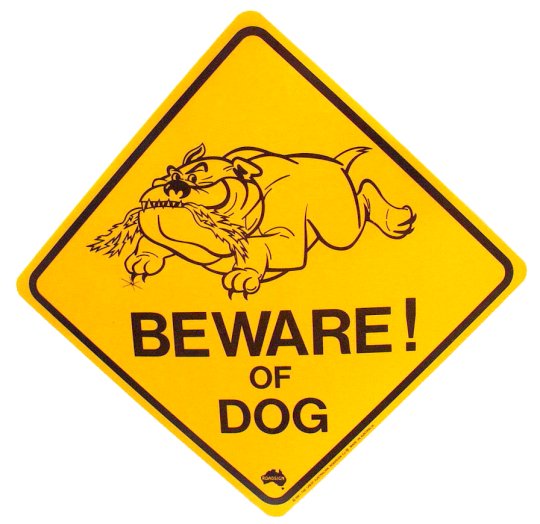 Beware of dog
