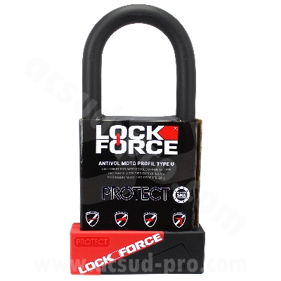 ANTIVOL U LOCKFORCE PROTECT 305x84 (HOMOLOGUE SRA)