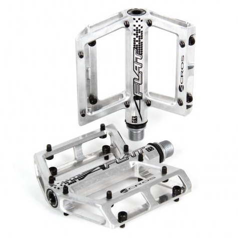 Pédales A-Flat SL Titane Chrome