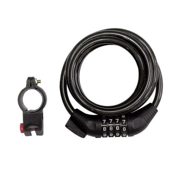 Antivol spirale à code Diamètre 12x1500mm