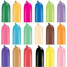 100 Ballons Qualatex 260Q unis