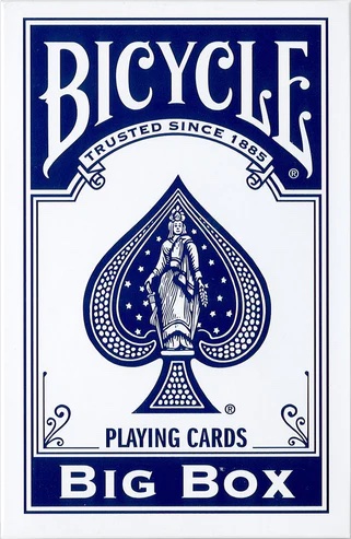 Cartes géantes Bleues