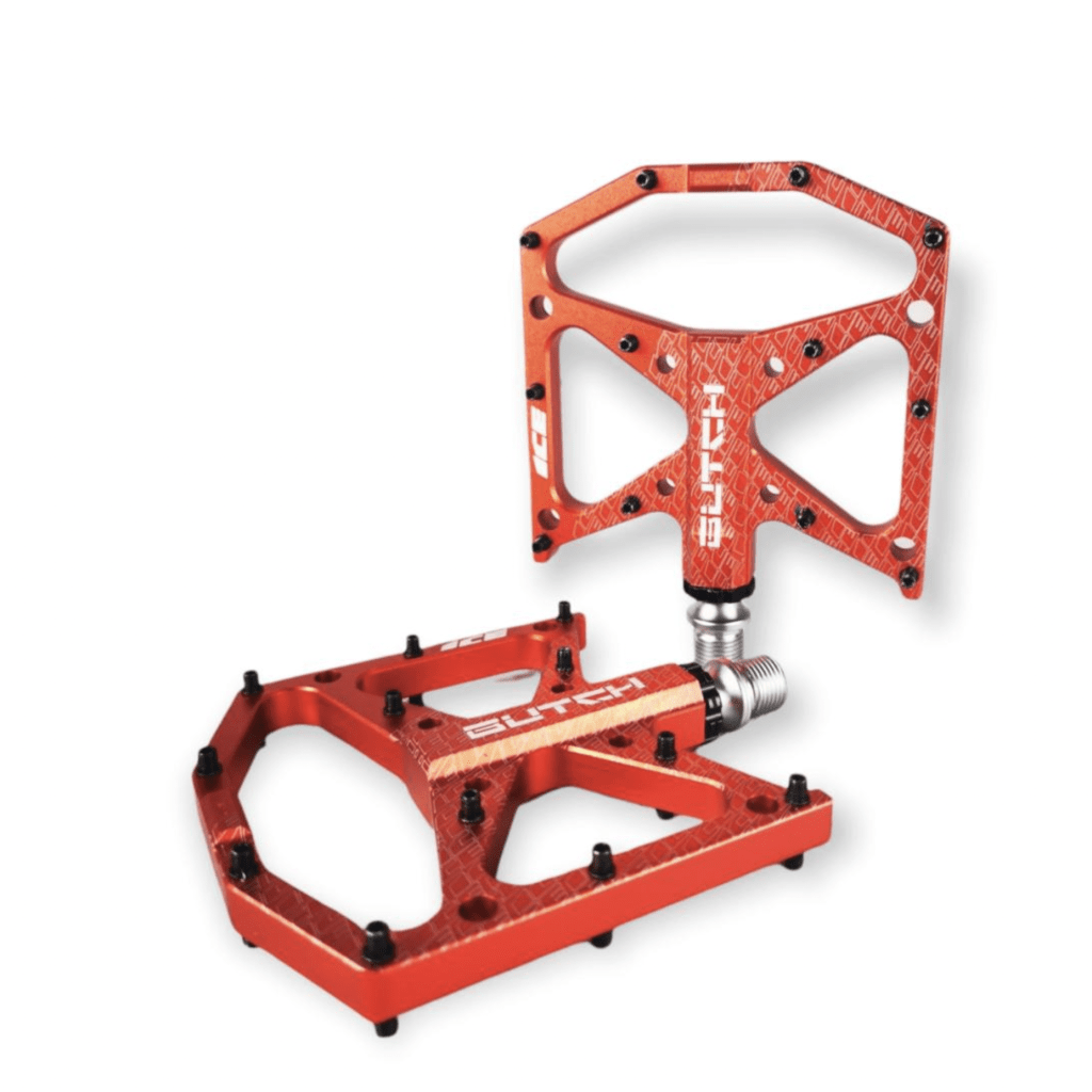 Pédales Butch Rouges