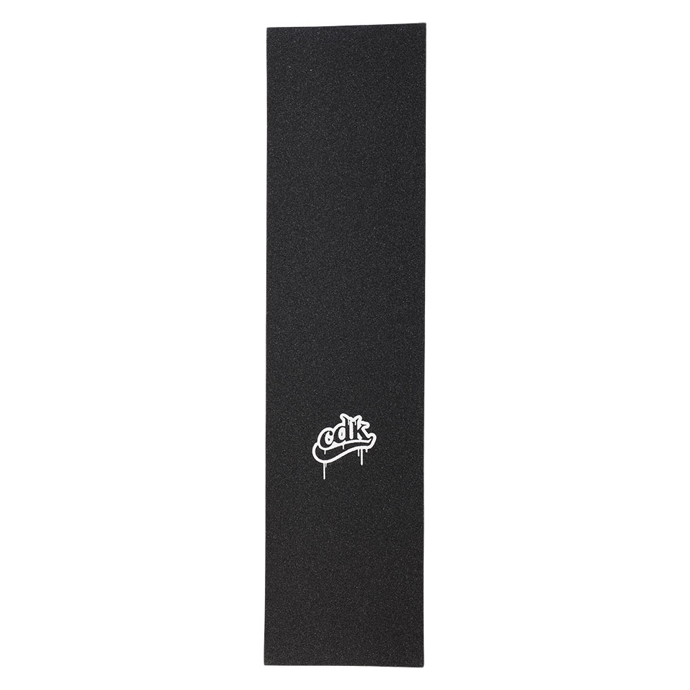 Griptape CDK Multi Logo pour trottinette freestyle – 6 x 24 pouces – grain medium – design unique