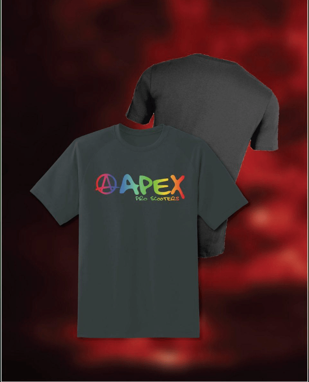 Apex Rainbow Black T-Shirt