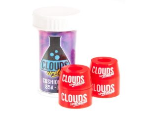 Clouds-Urethane-Skate-Cushion-Kit-red Cushions 85A