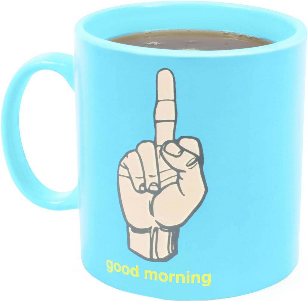 MUG GOOD MORNING BLUE