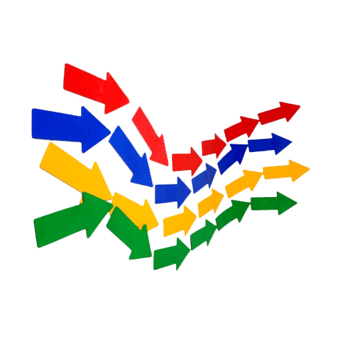 Kit 6 Empreintes Flèche