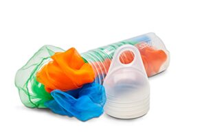 Foulards_Bleu_orange_vert