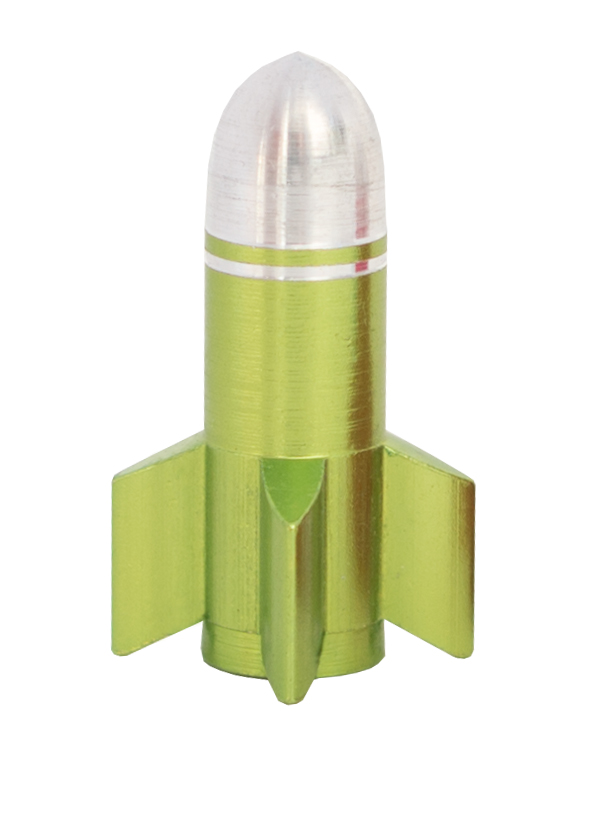 Bouchon de valve Fusée Verte