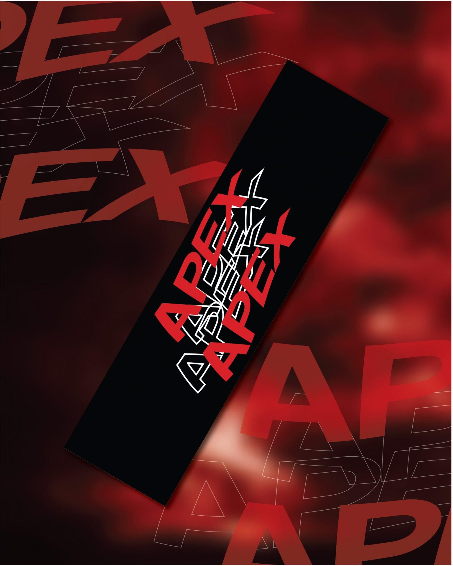 Grip trottinette freestyle Apex Wave avec grain fin et motif ondulé