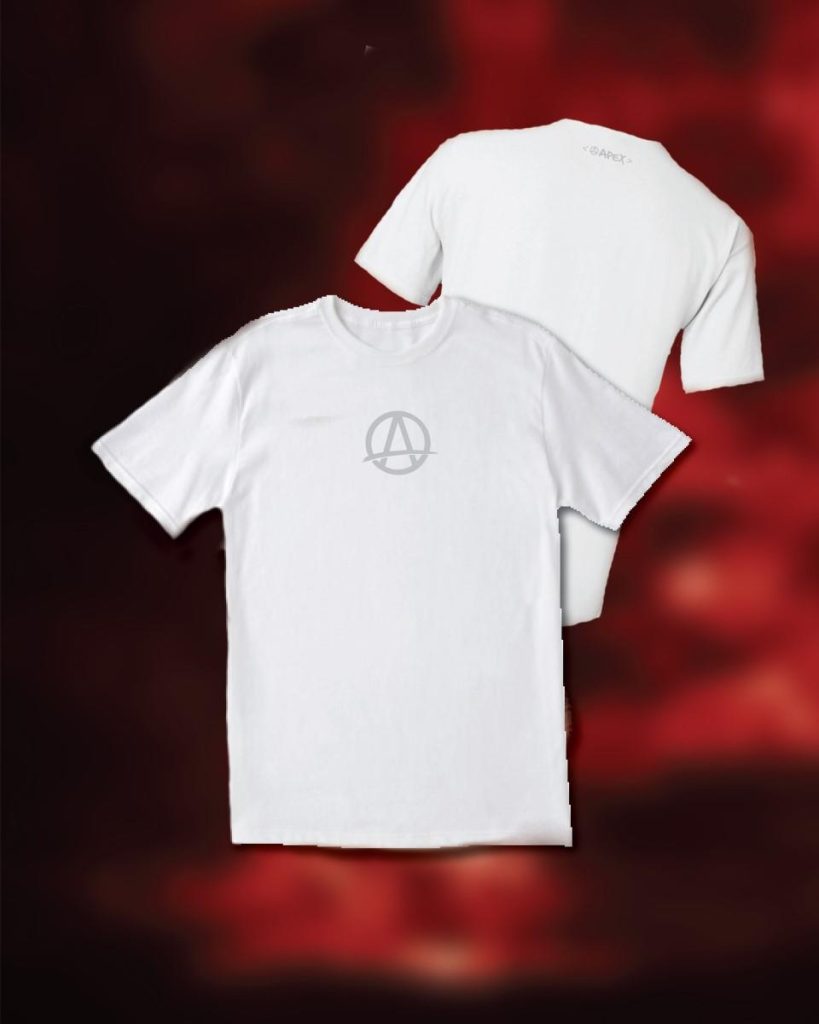 Apex Logo White T-Shirt
