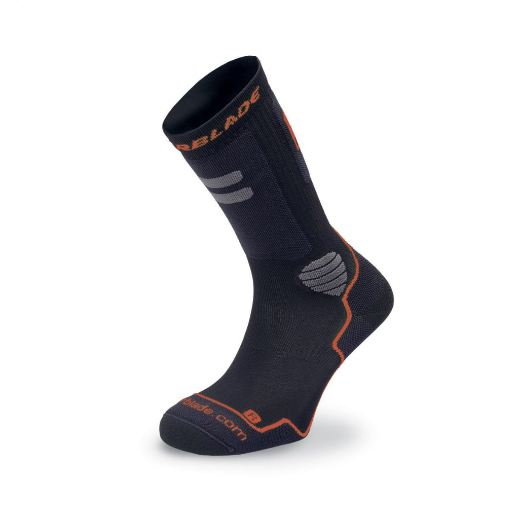 Chaussette High Performance Socks noir/rouge
