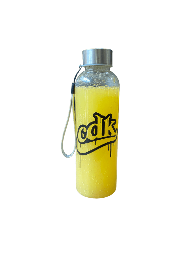 Gourde CDK 600 ml en plastique recyclé RPET sans BPA pour trottinette freestyle