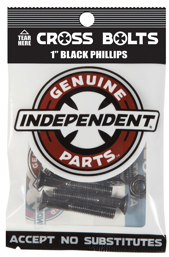 VISSERIE (JEU DE 8) GP PHILLIPS 1 POUCE BLACK