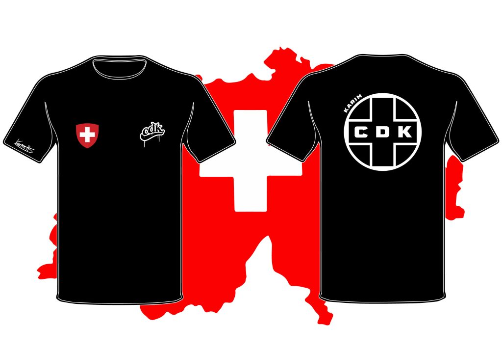 TShirt "CDK x Karim Héritier" Signature V1