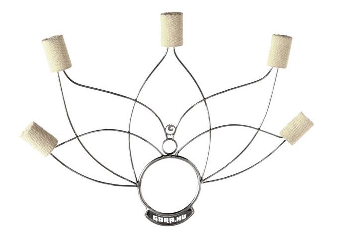 Eventails Lotus 45cm (La Paire)