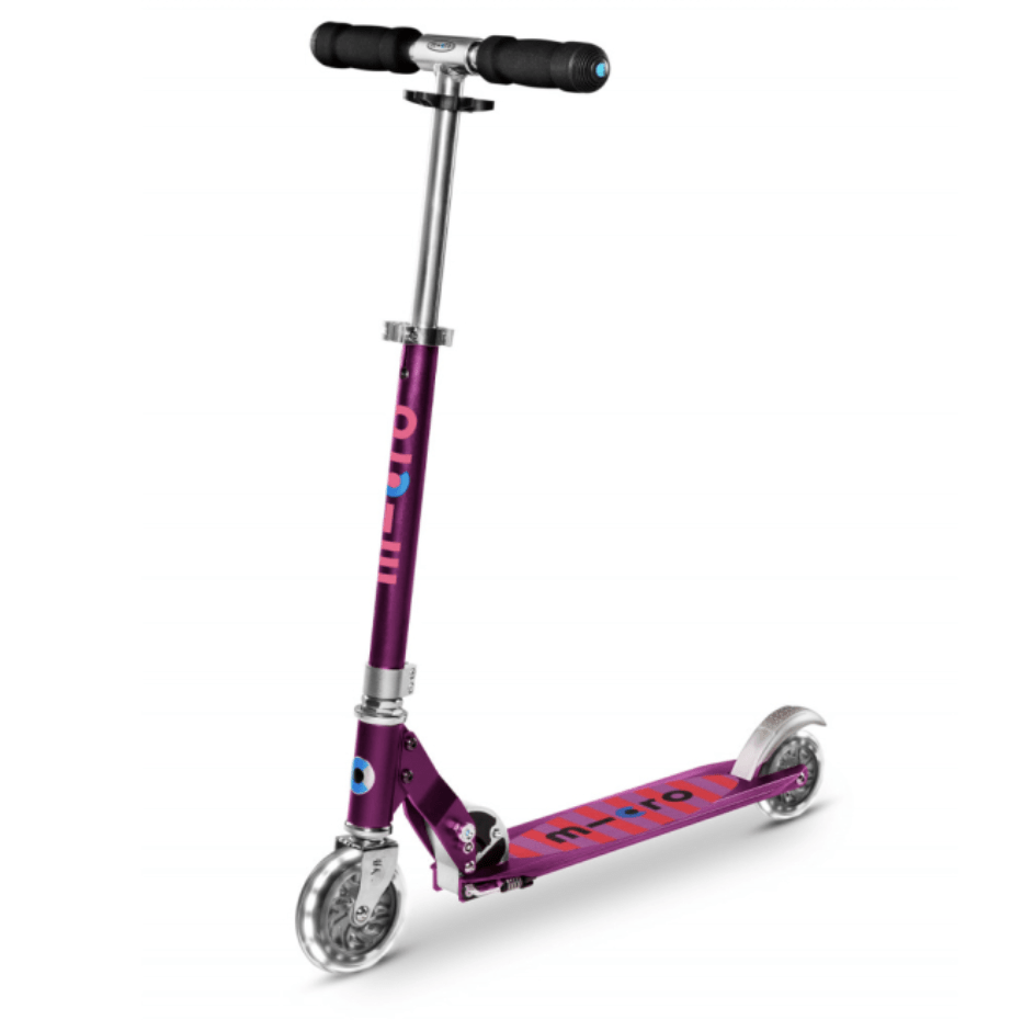 Micro Sprite Violet Roues LED