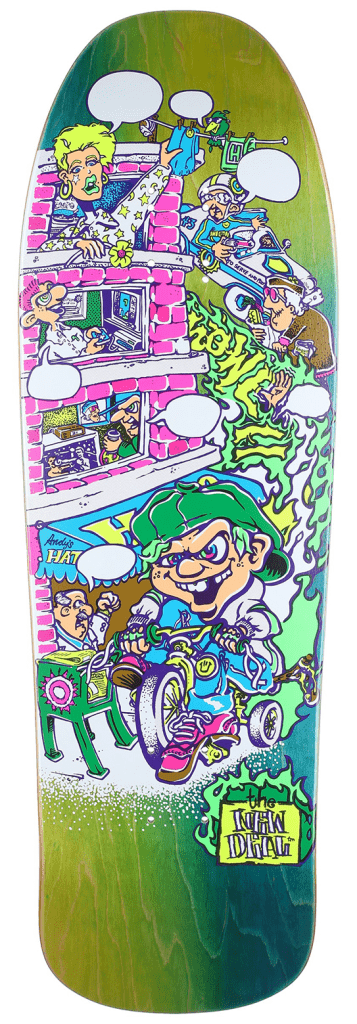 DECK HOWELL TRICYCLE NEON HT MULTI 9.625 X 30.8