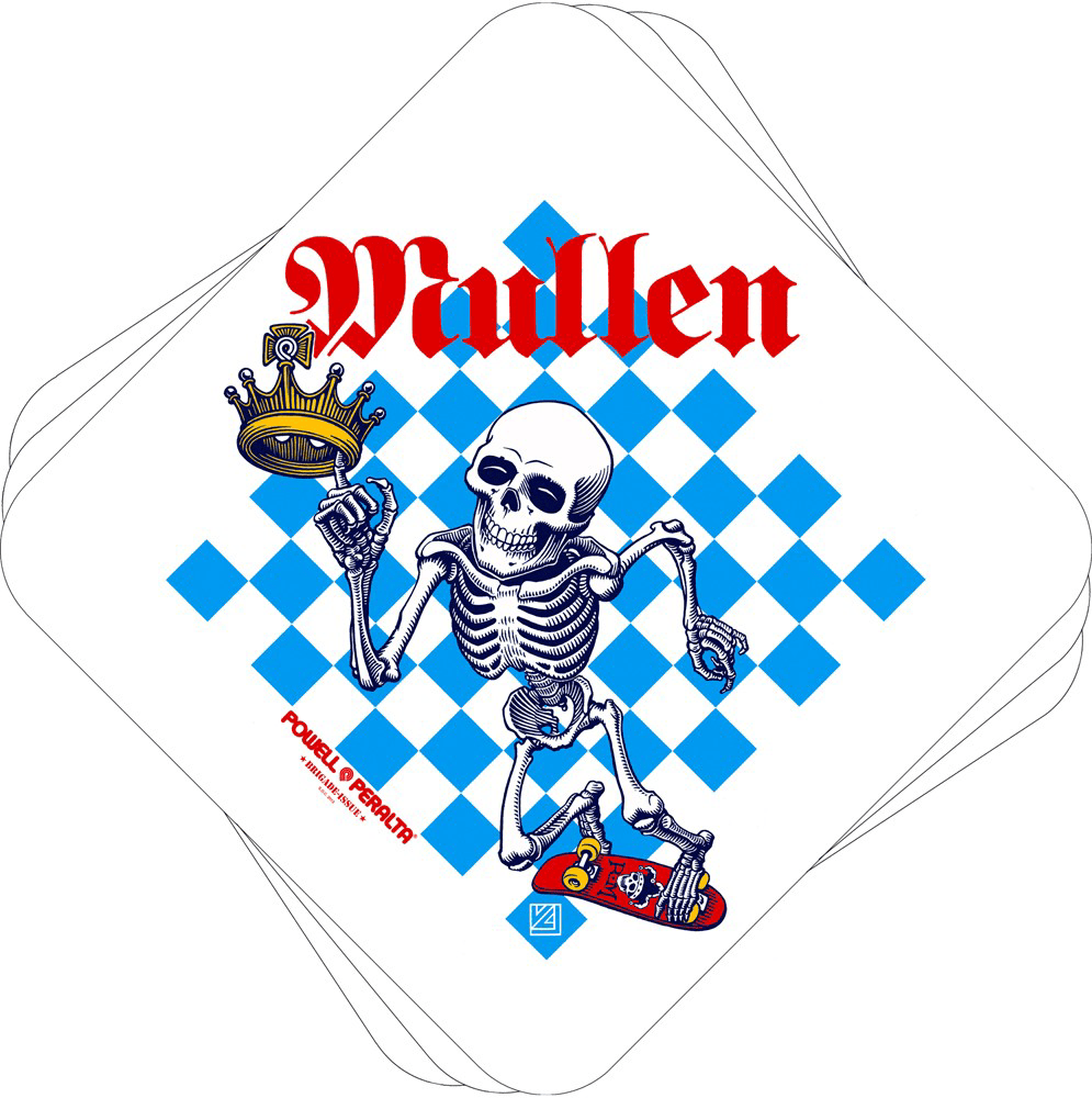 STICKER RODNEY MULLEN 4.375"