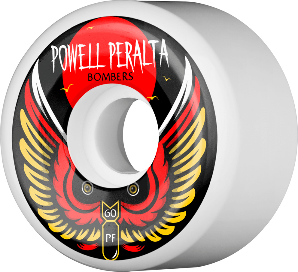 (JEU DE 4) 60MM BOMBER III X 85A WHT