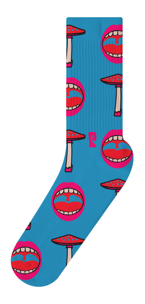 SOCKS MUSHROOM EATER