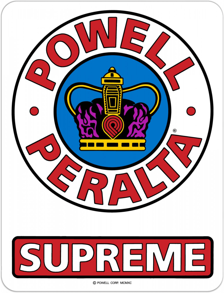 STICKER Supreme 8.5 cm