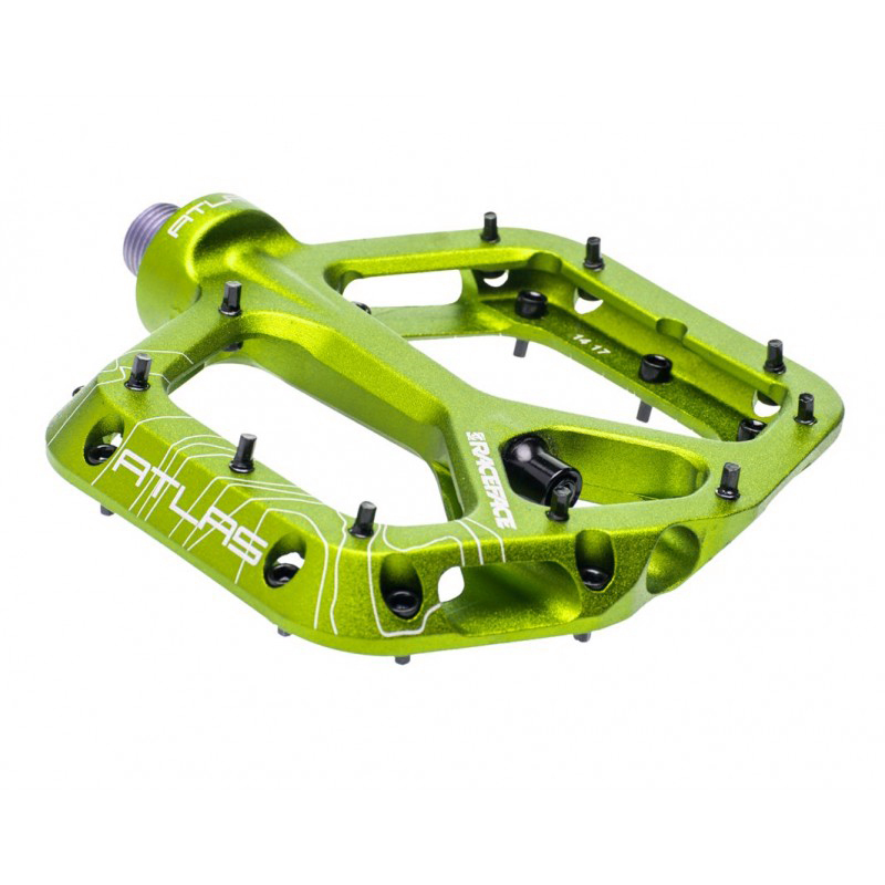 Pédales Atlas Vertes