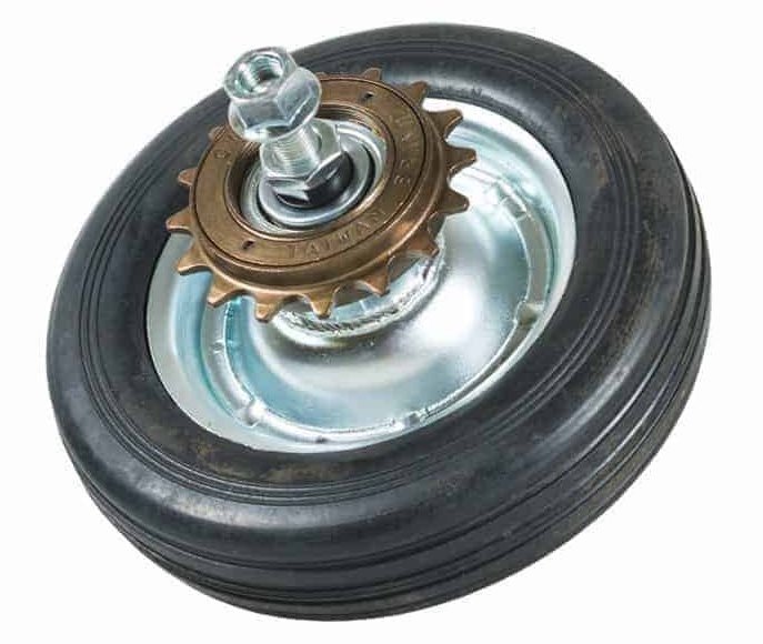 Roue arrière de mini vélo