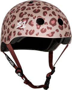 S1-Lifer-Skateboard-Helmet-Pink-helmet-Posse-light-pink-cheetah-34-side-View