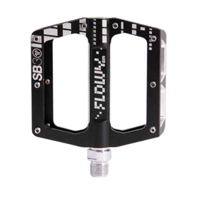 Pédales Flowy Alu Noires