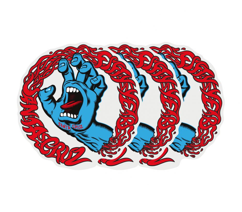 Sticker Screaming 50 4"