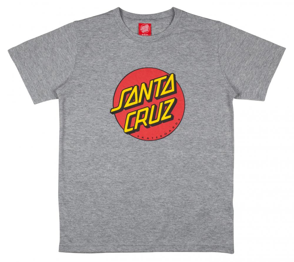 Youth Classic Dot T-Shirt Heather Grey