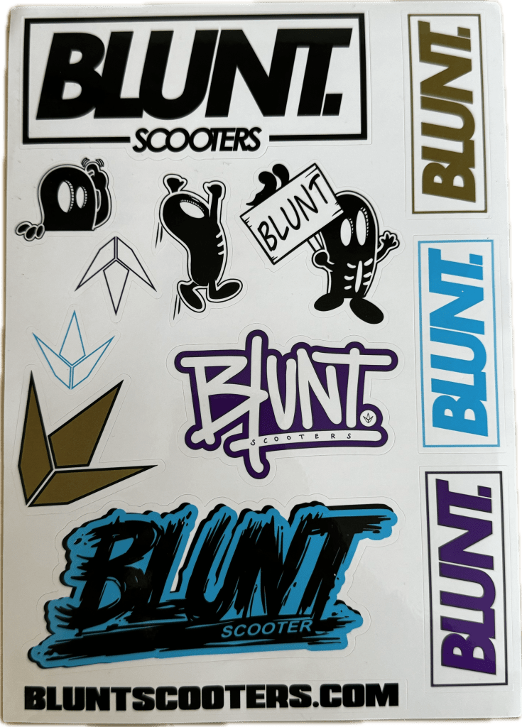 Planche sticker Blunt 11 stickers