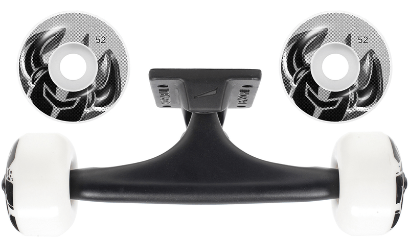 TRUCKS COMBO (JEU DE 2) 5.25 DARKSTAR DISSENT RAW BLK