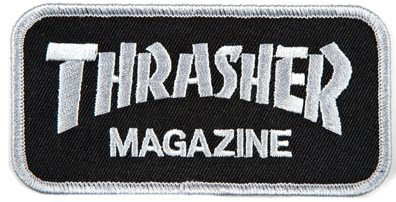 Patch Logo Grey Black