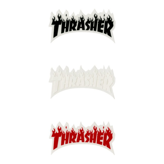 Thrasher Sticker Flame Small