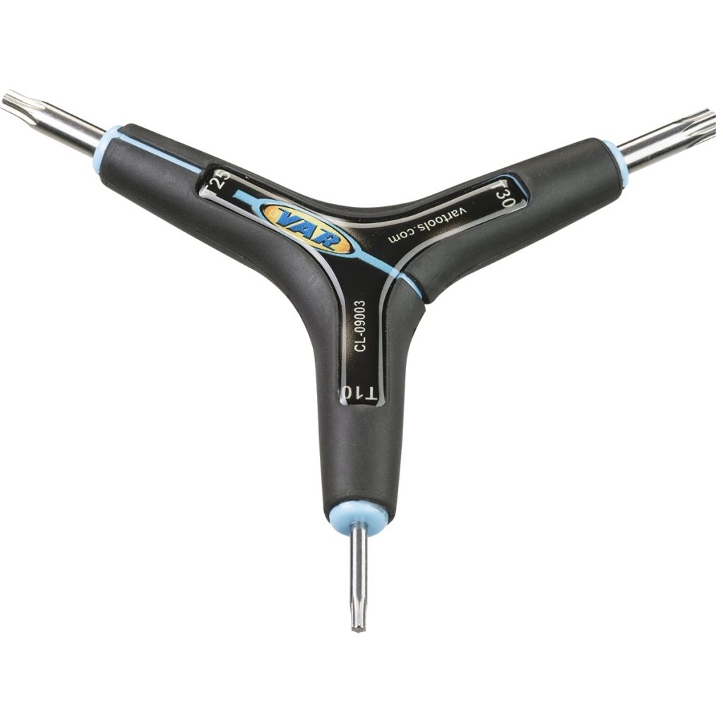 Clé Torx T10, T25, T30