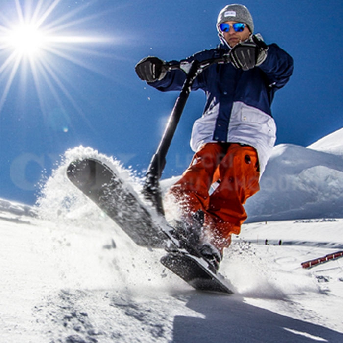 Location SnowScoot Black Ice Micro