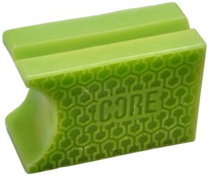 Bloc de cire CORE Epic Skate Wax avec rainures pour ledges et rails – vert