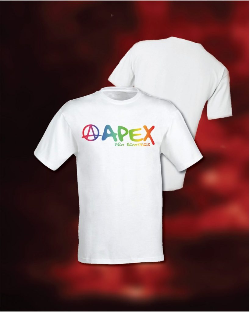 Apex Rainbow White T-Shirt