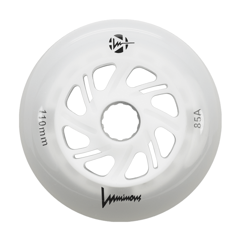 Luminous Wheels 110mm/85A White