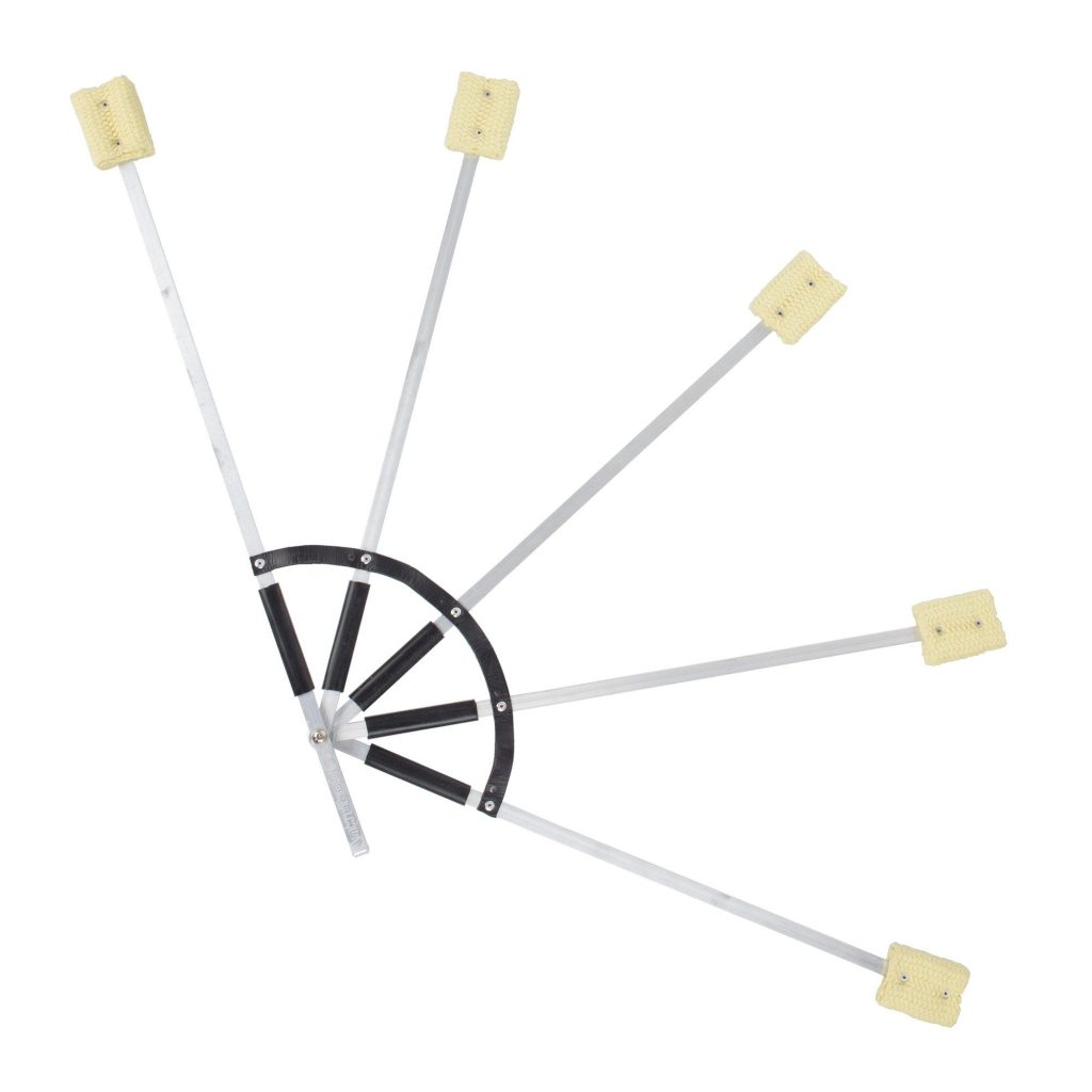 Eventails Feu (La Paire)